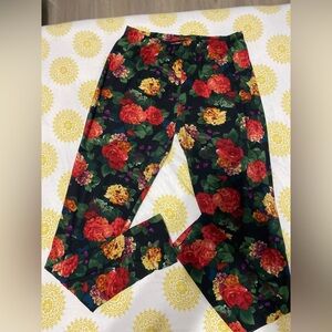 Silver Jeans Multicolor Floral Pants